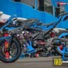 Decal Stiker Suzuki GSX-R150 BLACK OPTIMUS BLUE